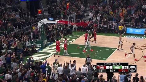 1st Quarter One Box Video Milwaukee Bucks Vs Toronto Raptors YouTube