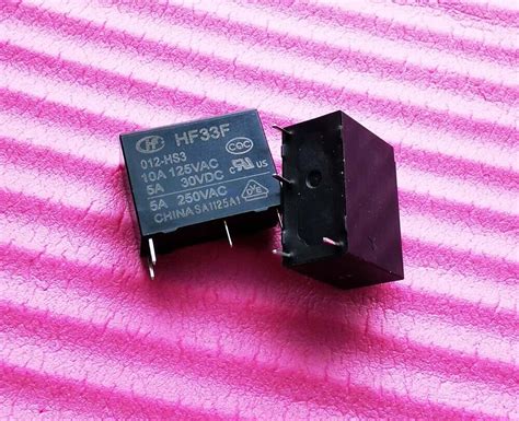 Pcs V Hf F Hs Jzc F Hs A Vac Hongfa Relay Pins Ebay