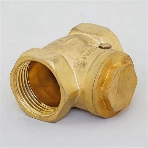 Brass Non Return Valve Valve Size 05 To 2 Inch Size 05 Inch To 2 Inch At ₹ 325piece In Rajkot