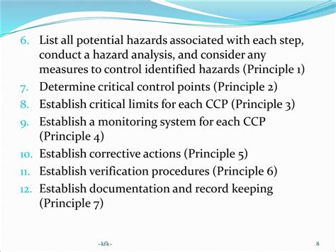 HACCP Principles What Are The Steps Of HACCP 56 OFF