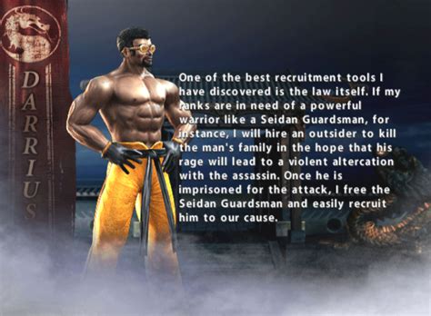 Darrius from Mortal Kombat | Game-Art-HQ