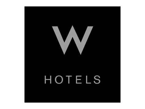 W Hotels Black Logo PNG vector in SVG, PDF, AI, CDR format