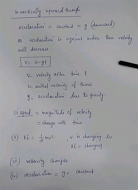 A Ball Is Thrown Vertically Upwards Which Quantity Remains Constant