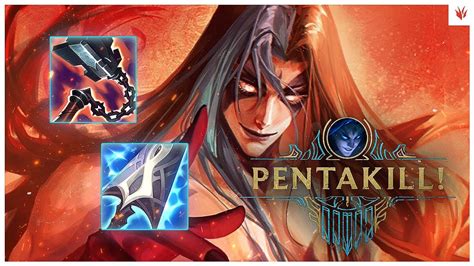 PENTAKILL DE KAYN ROXO PURPLE KAYN League Of Legends YouTube