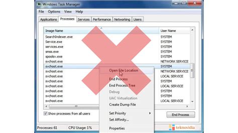 Cara Hapus Virus Svchost Exe Di Windows Seiket Digital Creative