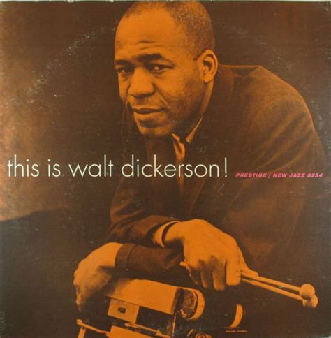 Walt Dickerson This Is Walt Dickerson New Jazz 1961 FLOPHOUSE