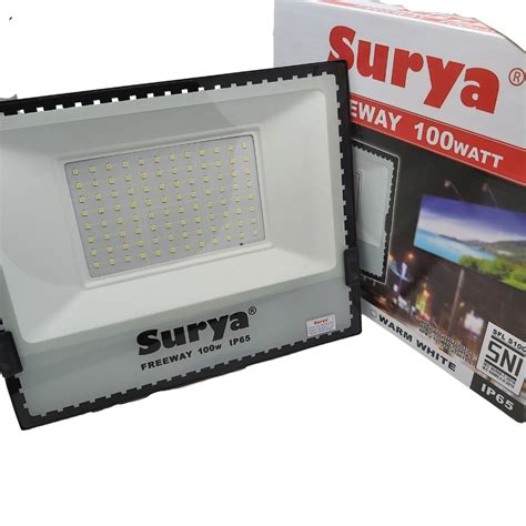 Lampu Sorot Led Surya Freeway Watt Flood Light Surya Freeway W