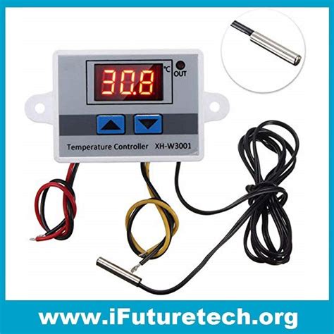 XH W3001 DC 24V 240W DIGITAL MICROCOMPUTER THERMOSTAT SWITCH IFuture