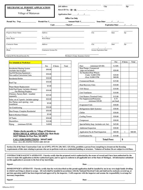 Detroit Mechanical Permit 2012 2024 Form Fill Out And Sign Printable