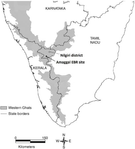 A Map Showing That Study Area Amaggal And Edhkwehlynawd Botanical