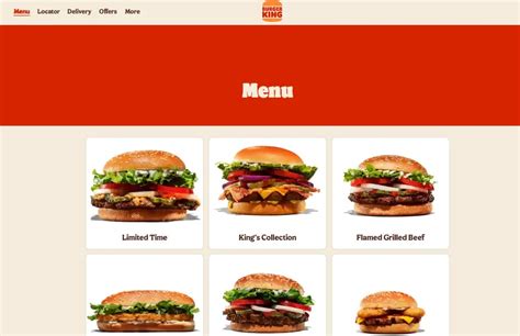 Burger King Menu Prices NZ (New Zealand) December 2024