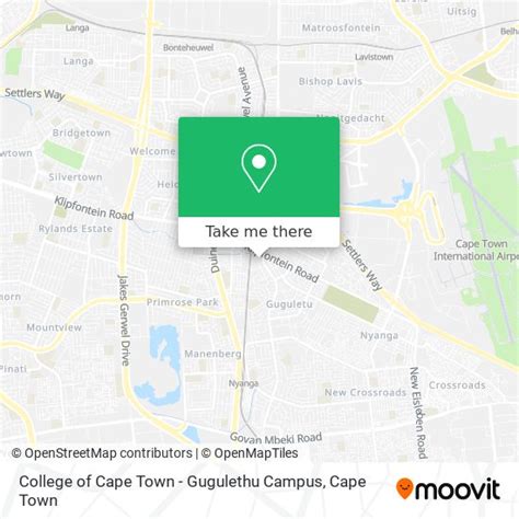 How to get to College of Cape Town - Gugulethu Campus in Mitchells ...