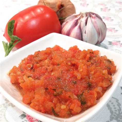 Salsa De Tomate Con Albahaca Receta