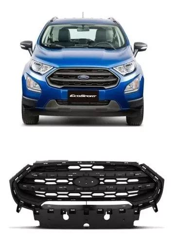 Grade Radiador Ford Ecosport 2018 2019 2020 2021 Sem Friso