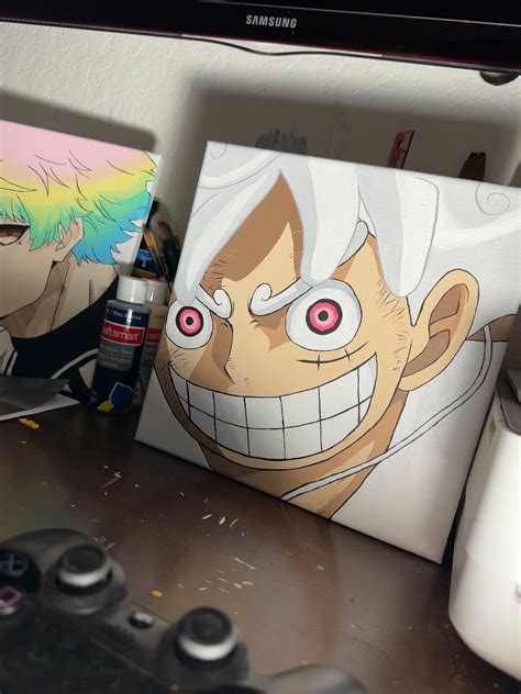 Anime Acrylic Painting - Etsy