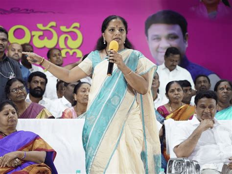 Telangana Kavitha Meets KCR After Summons From CBI In Liquor Scam