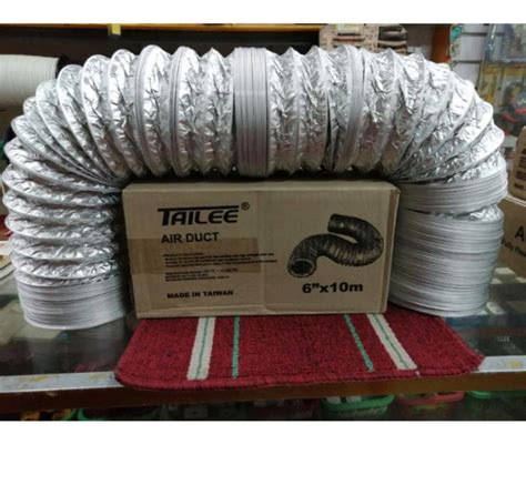 Tailee Flexible Aluminum Air Duct Hose 4 Inch5 Inch 6 Inch 10 Inch