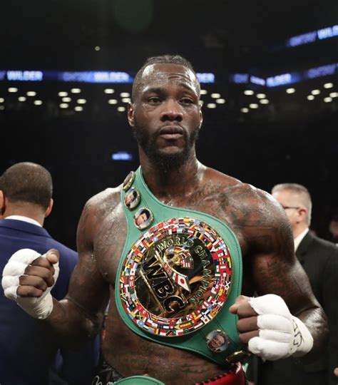 World boxing champion Deontay Wilder Claims Nigerian Heritage ⋆