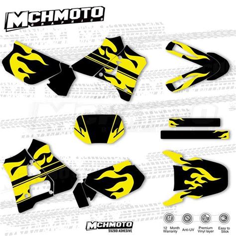 Mchmfg Stickers Graphics Backgrounds Decals Kits For Yamaha Dt R