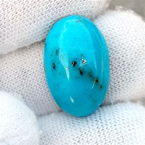 Awesome Natural Persian Turquoise Gemstone Aaahigh Quality Oval Shape