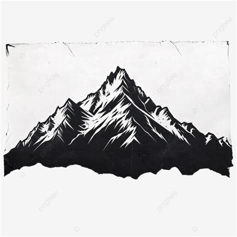 Mountain Silhouette Black, Mountain Silhouette, Black Mountain ...