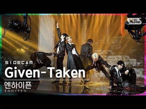 K Given Taken Enhypen Side Fancam Sbs Inkigayo