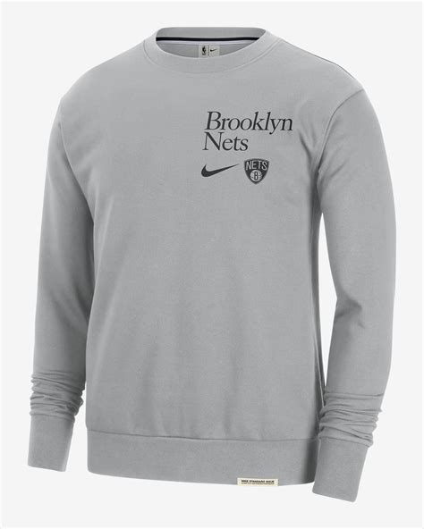 Brooklyn Nets Standard Issue Men S Nike Dri FIT NBA Crew Neck