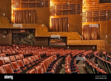 Radio City Rows Rows At The Iconic Radio City Music Hall Theatre In New