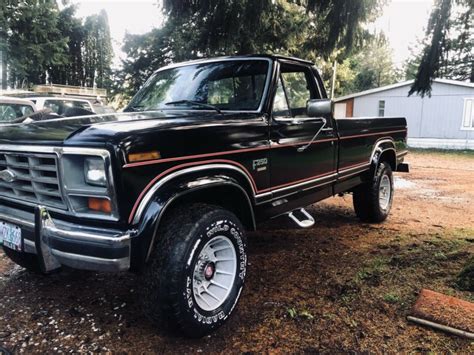 Black Beauty Ford F Single Cab X Classic Ford F