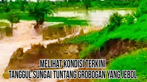 Melihat Kondisi Terkini Tanggul Sungai Tuntang Grobogan Purwodadi Yang