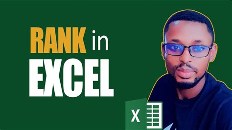 How To Calculate Students Rank In Excel Youtube