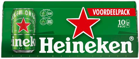 Prijs Set Met Blikjes Van Liter Heineken Pilsener Biernet Nl