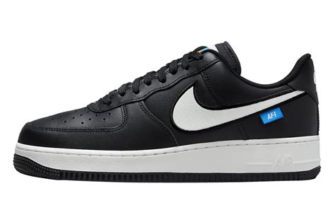 Nike Air Force 1 Low Blue Label Black White - Dec 2023 - FN7804-001 ...