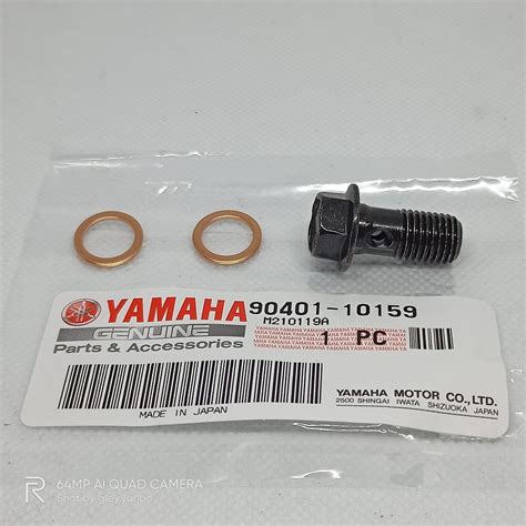 Yamaha Y110 SS2 Y125 RXZ Skru Brake Hose Original Japan 90401 10159