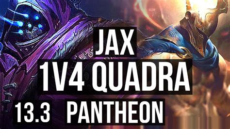 Jax Vs Pantheon Top V Quadra Solo Kills Games