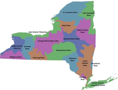 Watersheds Nys Dept Of Environmental Conservation