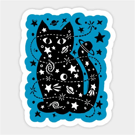 Félicette the Space Cat - Space Cat - Sticker | TeePublic