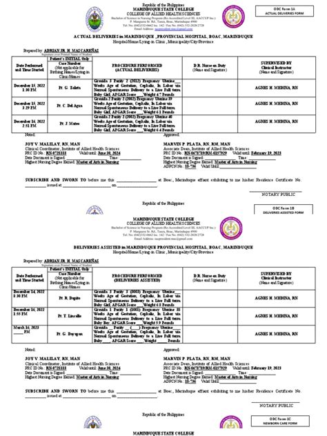 Blank Prc Form Nursing Cases Pdf