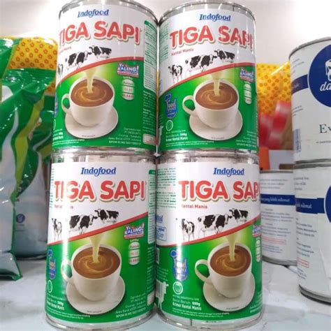 Jual Tiga Sapi Susu Kental Manis 490 Gr Di Seller Rame Sawana