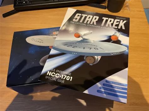 EAGLEMOSS STAR TREK Starship Collection USS Enterprise NCC 1701 XL