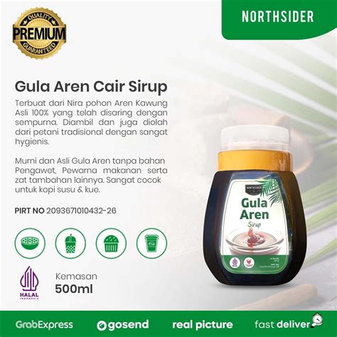 Jual Gula Aren Cair G Premium Asli Untuk Kopi Susu Kue Boba