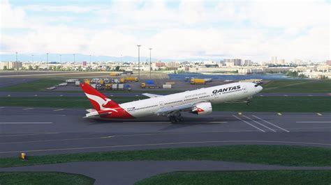 Best View Moment Landing Boeing Qantas Amazing Landing At Haneda