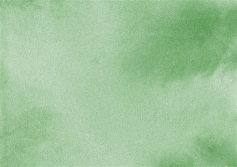 Fundo Verde Aquarela Vetor Premium