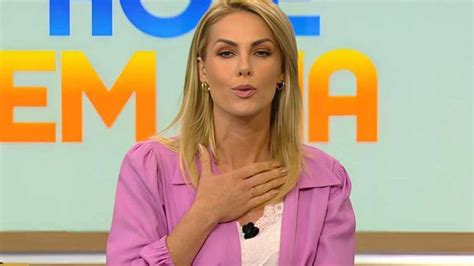 Ana Hickmann Surge Sem Alian A No Hoje Em Dia E Levanta Suspeitas De