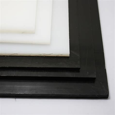 HDPE Sheet 3mm 4mm 5mm Thick Black White Polyethylene Engineering