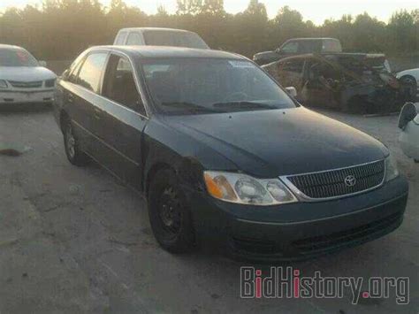 Report 4T1BF28B91U188435 TOYOTA AVALON 2001 GREEN GAS - price and ...