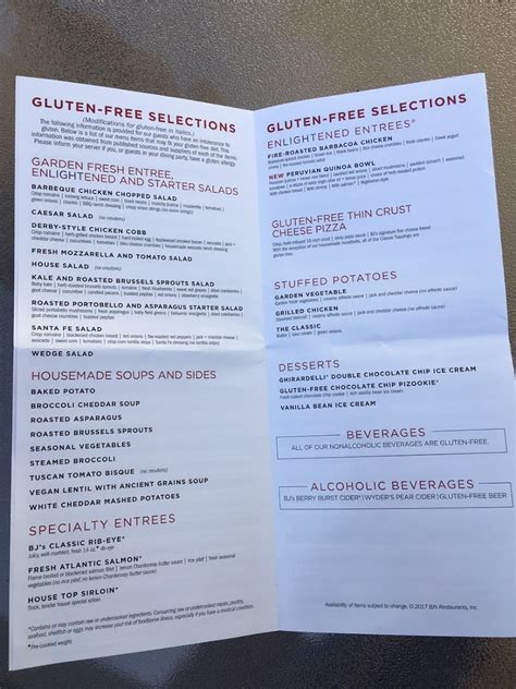 Bj S Brewhouse Gluten Free Mobile 2024