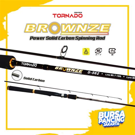 Jual Tornado Joran Spinning Brownze Ii Cm Cm Carbon Solid Cocok