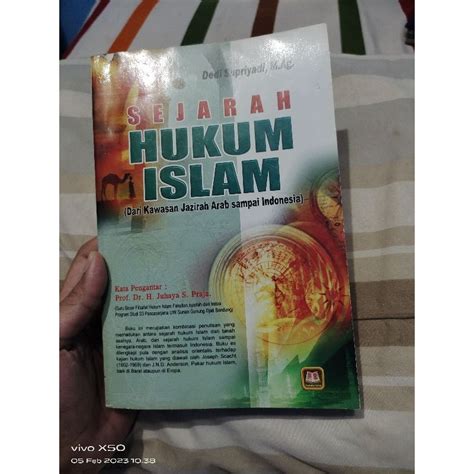 Jual Sejarah Hukum Islam Oleh Dedy Supriyadi M Ag Shopee Indonesia