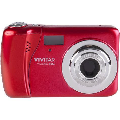 Vivitar Vivicam Xx Digital Camera Red Vxx Red Wm B H Photo